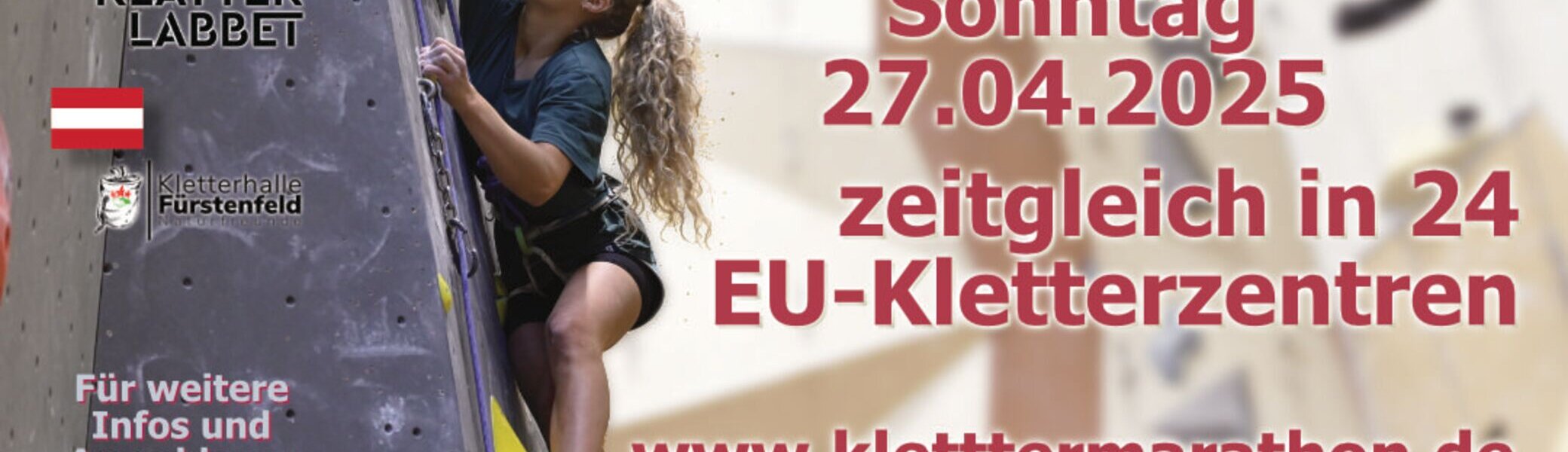 Poster Klettermarathon 2025 | © Klettermarathon, Tim Bartzik