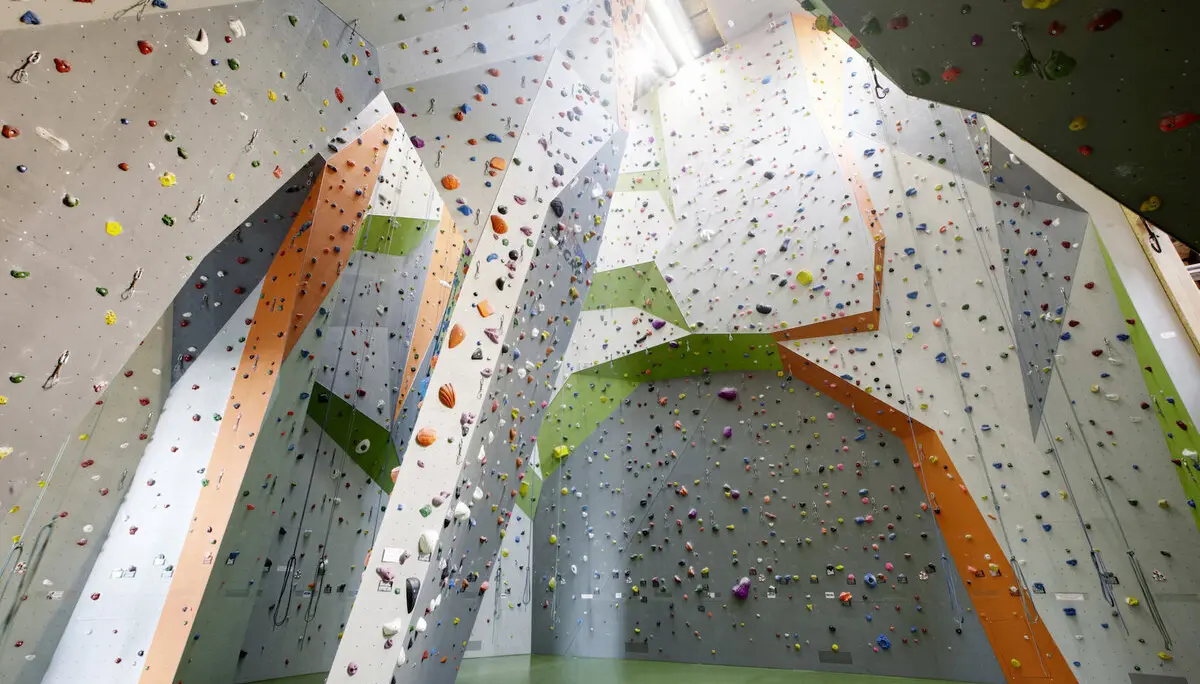 Der Seilkletterbereich | © Kletterhalle Marburg